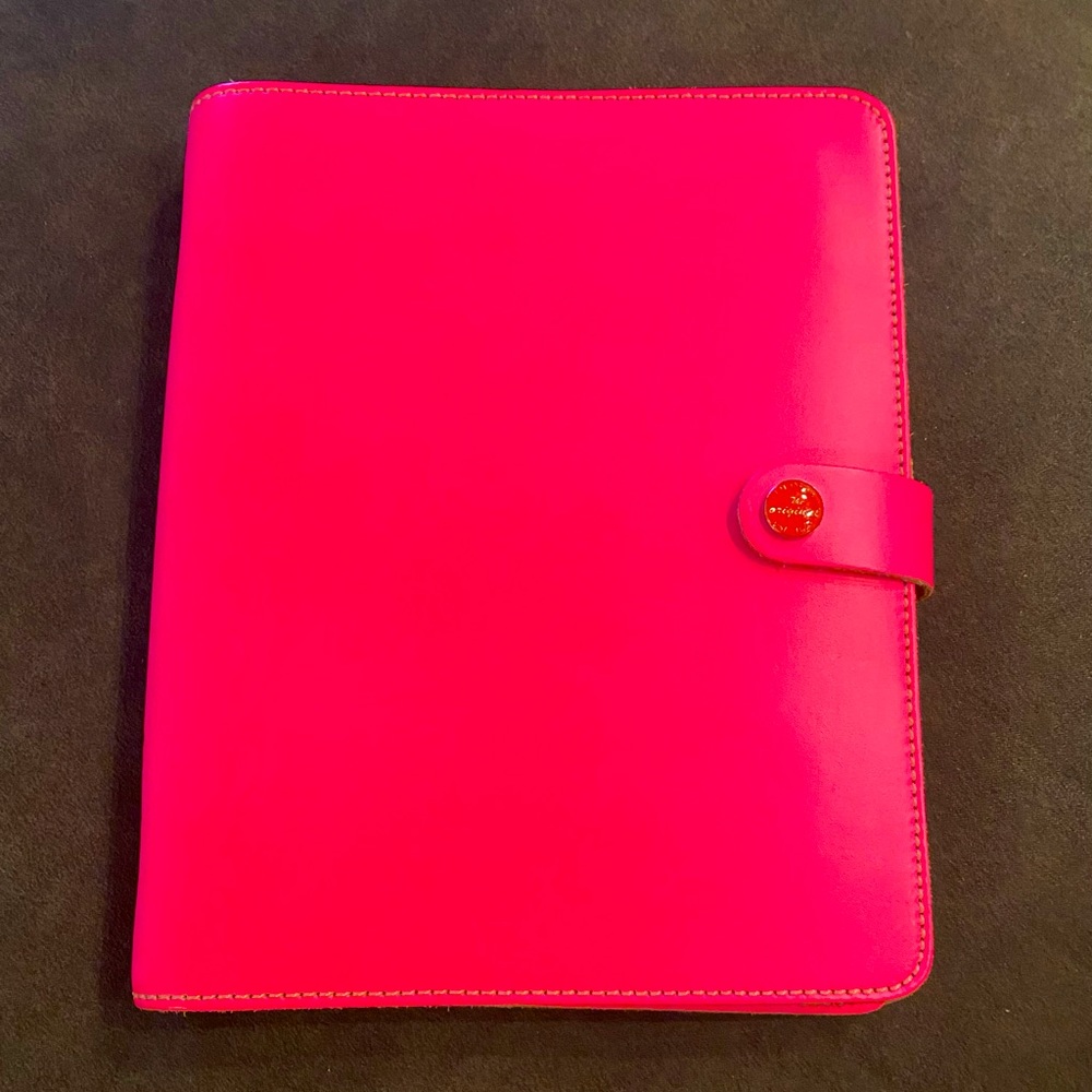 Filofax A5 Fluro Pink